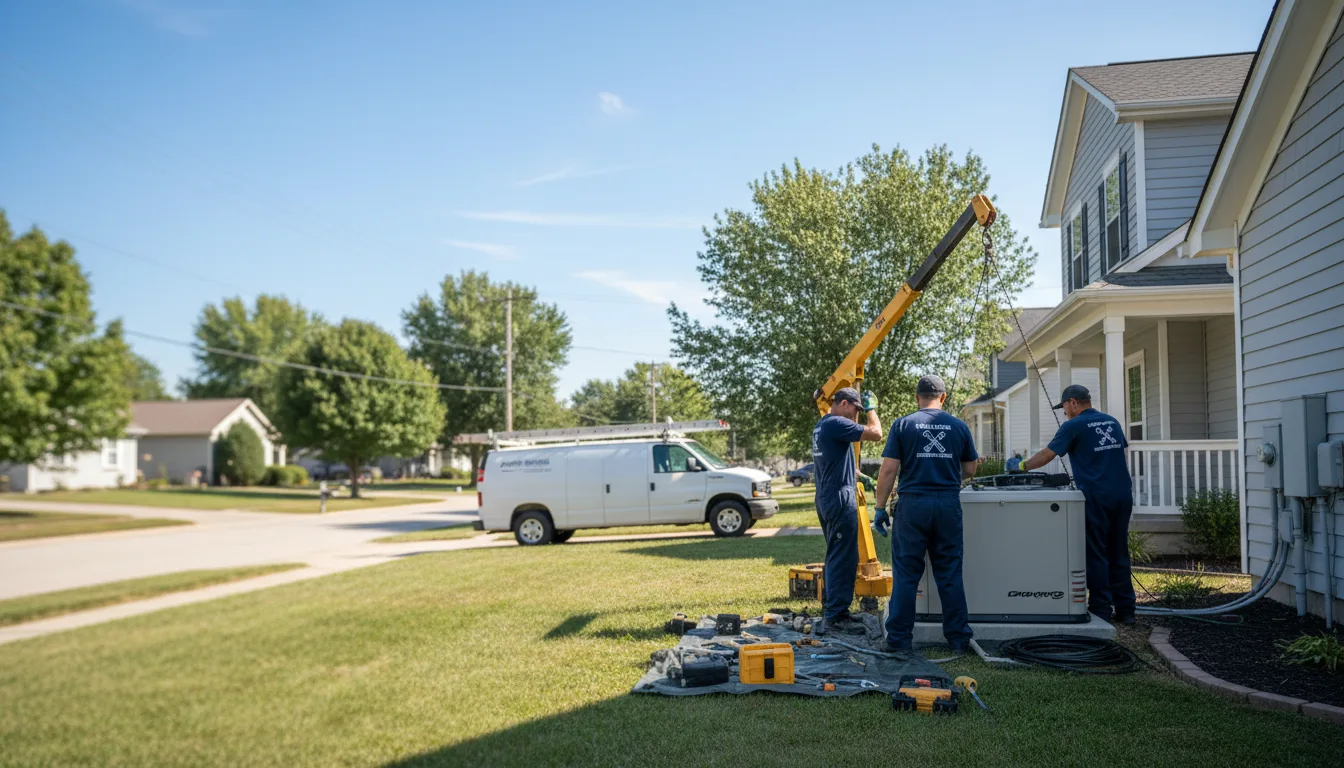 Generator Installation in Canton, KS near me